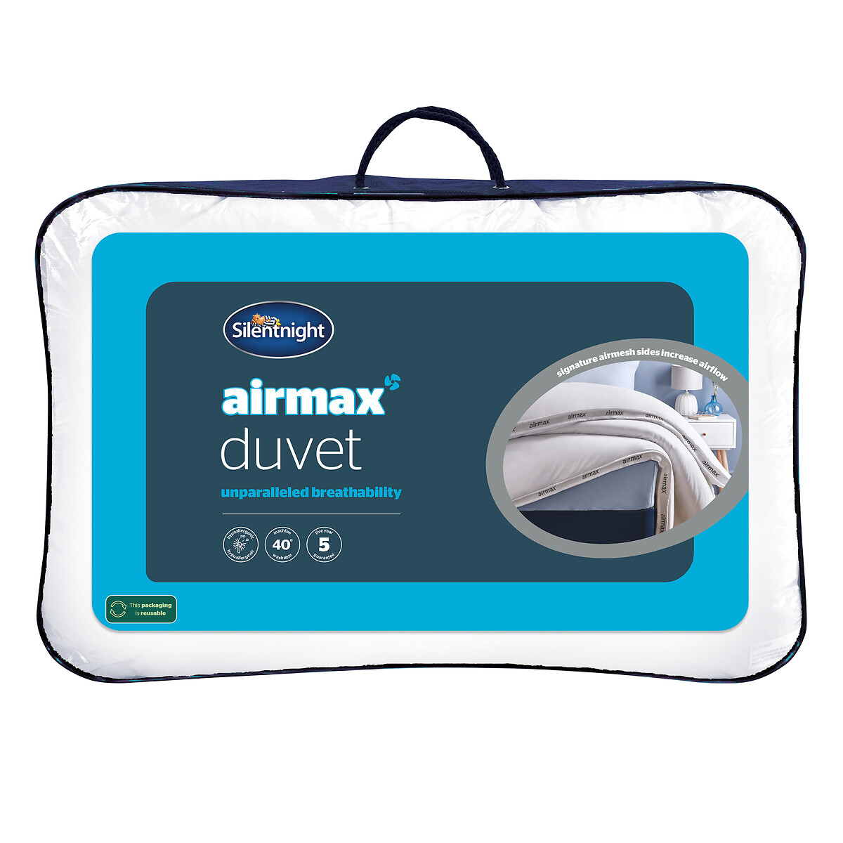 Airmax 10.5 Tog Duvet, SILENTNIGHT