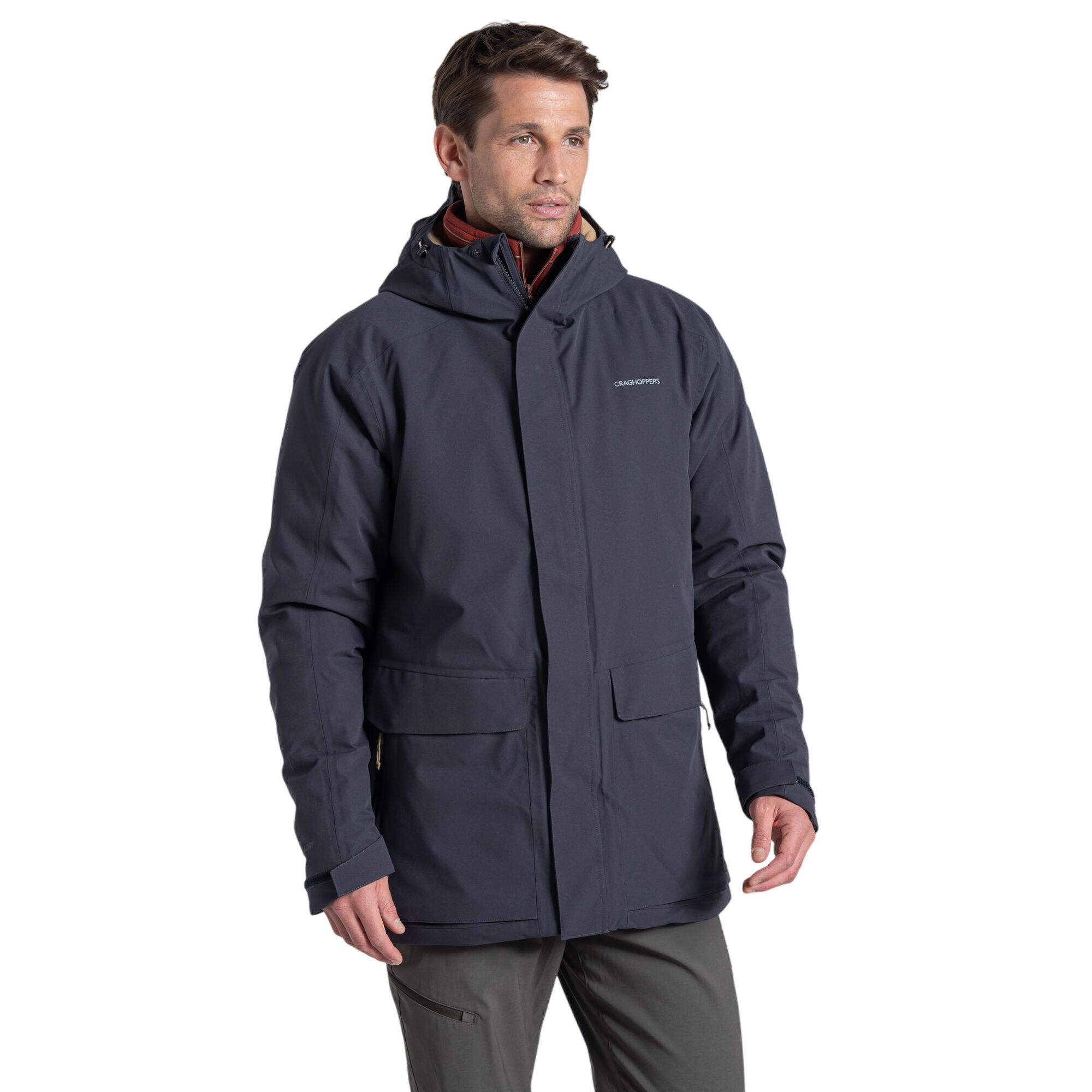 Veste imperméable thermique à capuche LORTON, CRAGHOPPERS