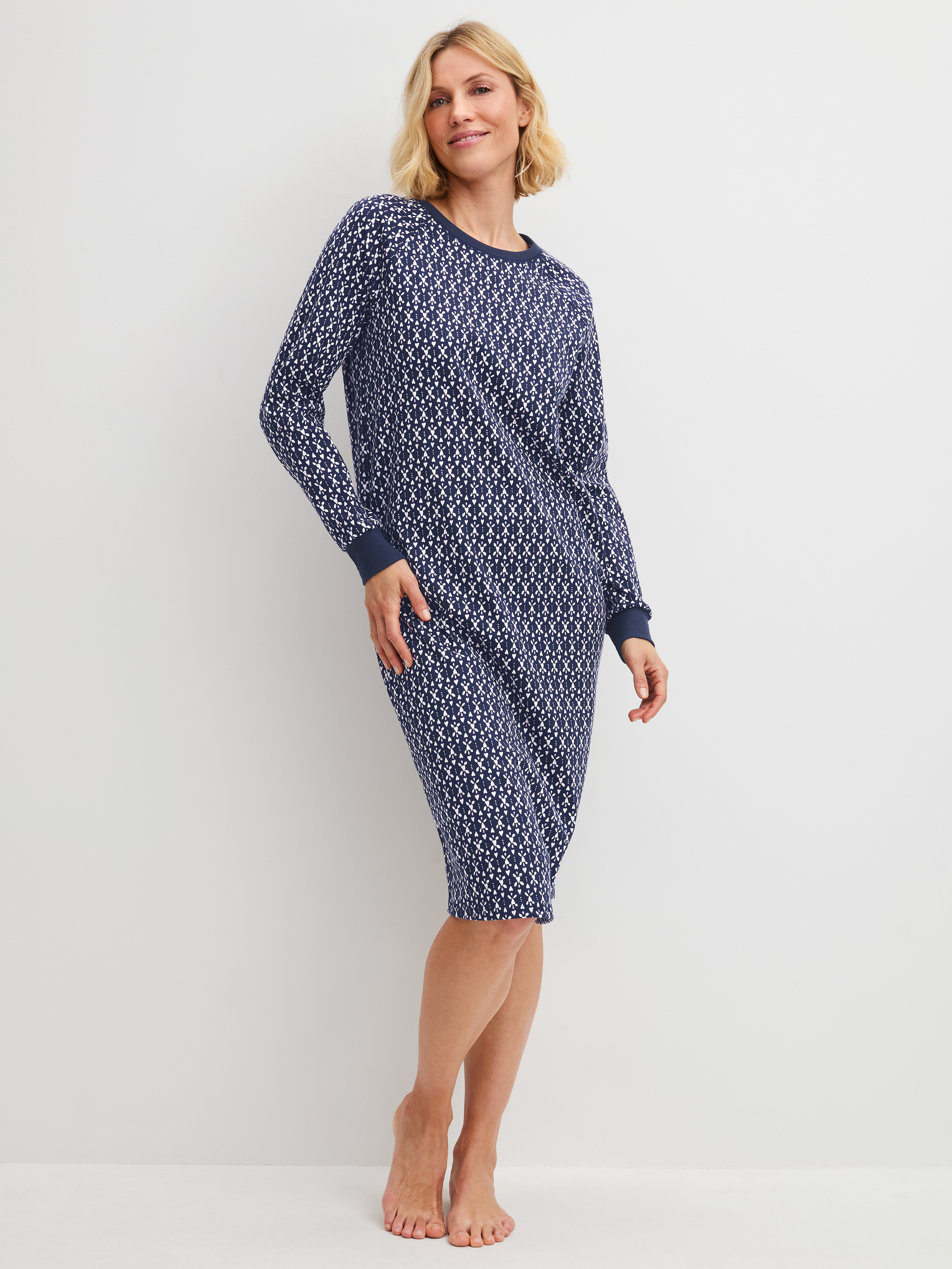 manches longues Coton MIDNIGHT HEARTS, CALIDA