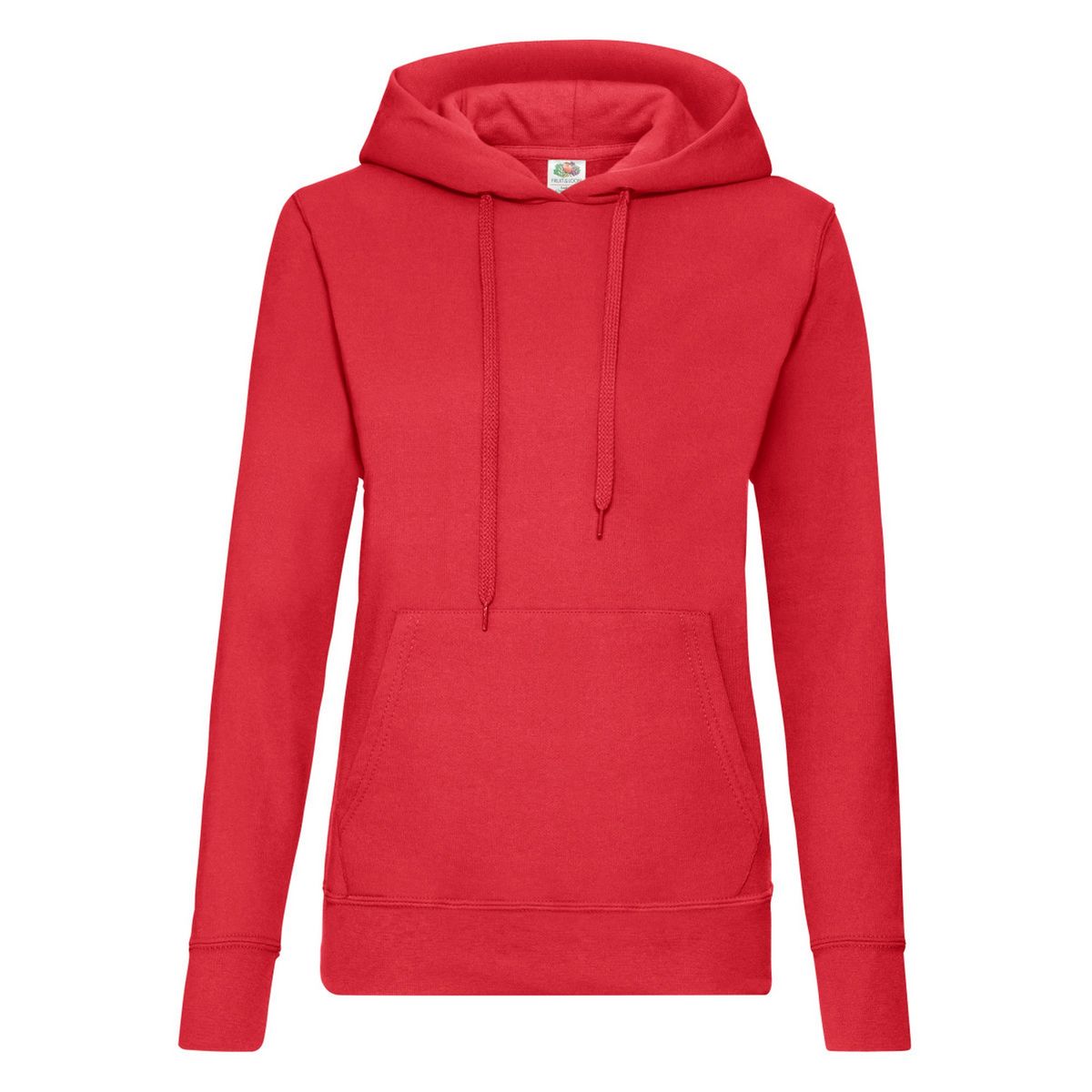 Sweat capuche rouge femme La Redoute