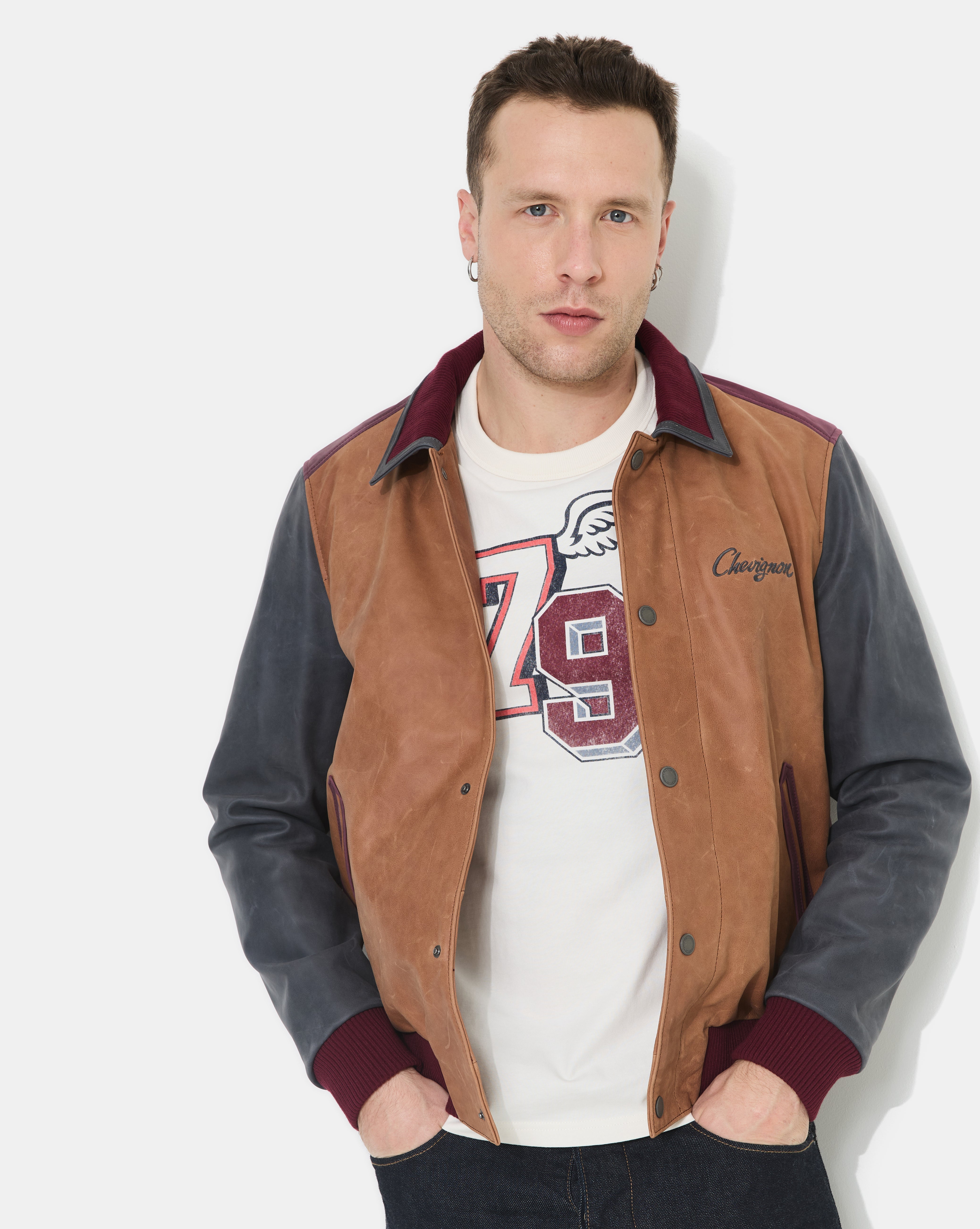 Blouson en cuir DEAREST, CHEVIGNON