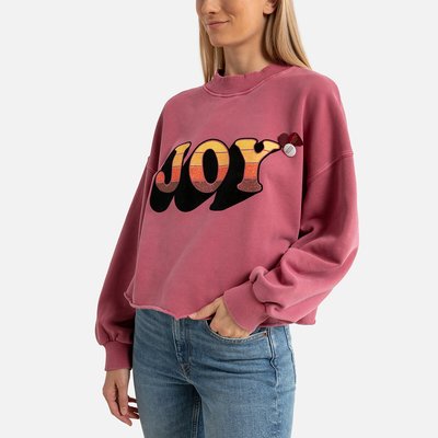 Korte sweater met ronde hals Porter Joy NEWTONE