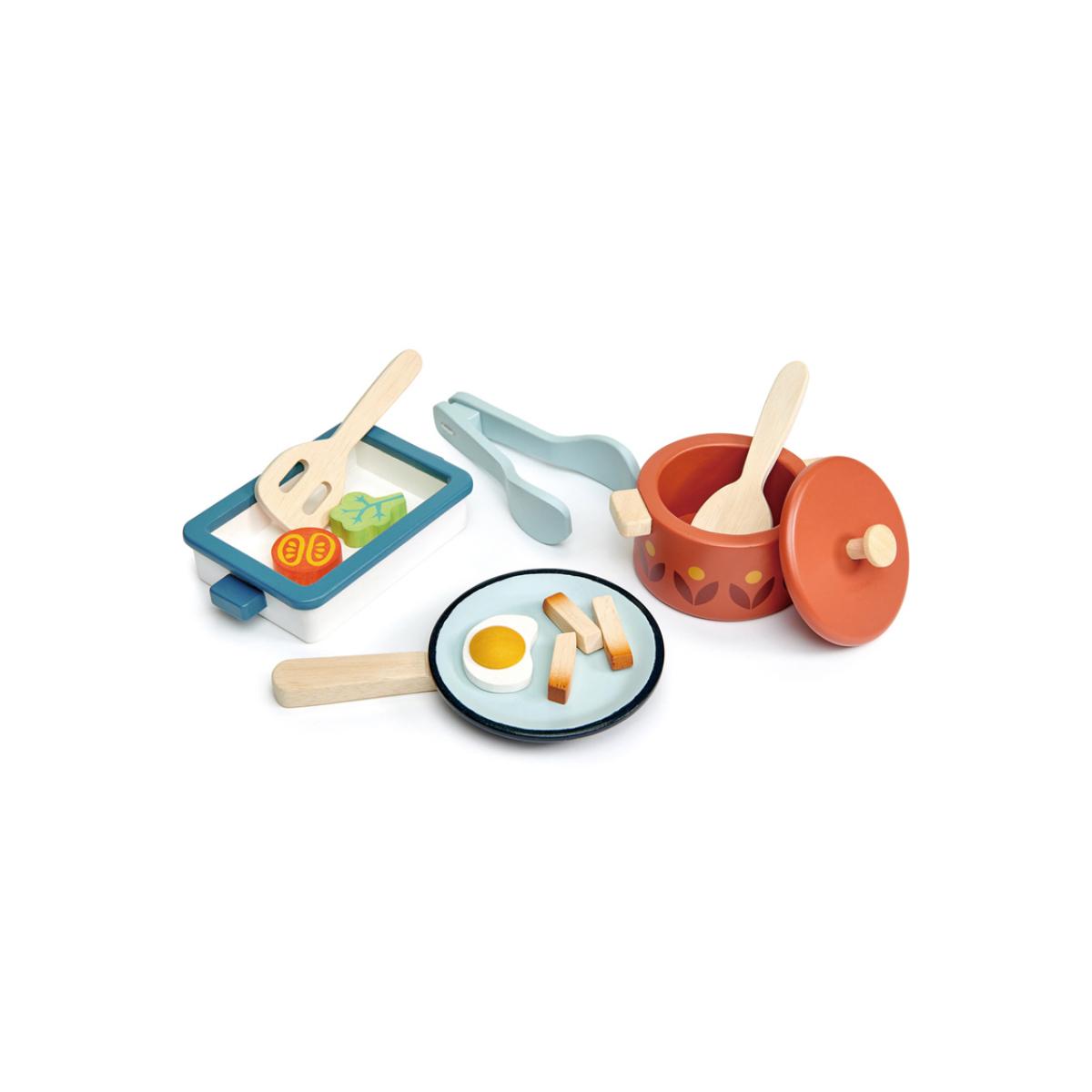 Kit de casserole et poêle, TENDER LEAF TOYS