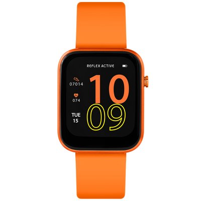Series 12 Orange Smart Watch REFLEX ACTIVE