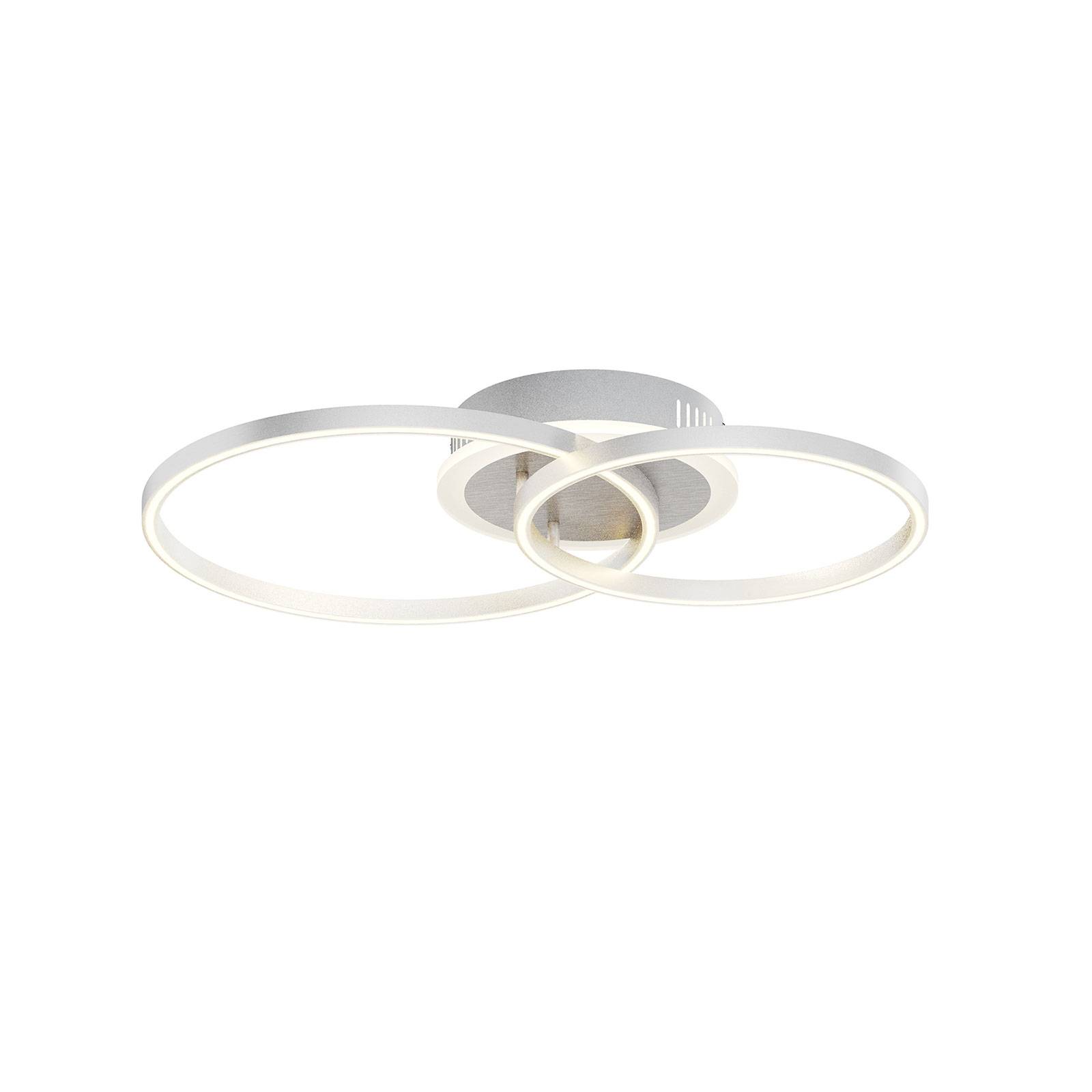 Plafonnier connecté en aluminium moderneLED, LINDBY