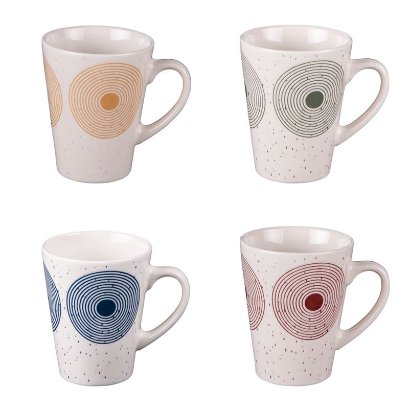 Coffret De 4 Mugs 28 Cl Rio Couleur Multicolore Table Passion La Redoute 7309