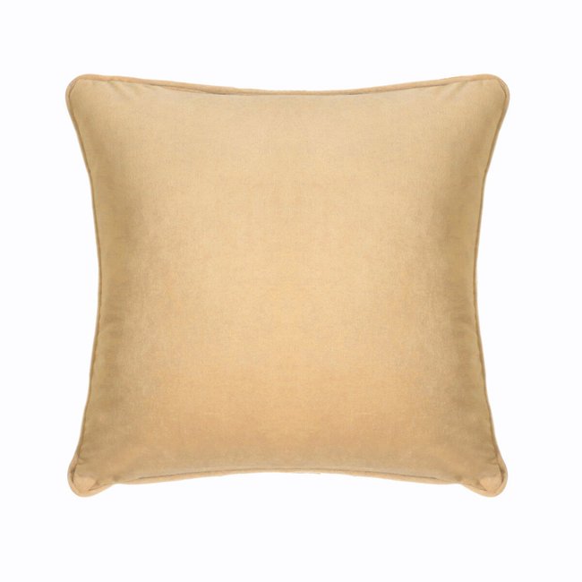 Clever Velvet Honey Filled Cushion 44x44cm, gold-coloured, SO'HOME
