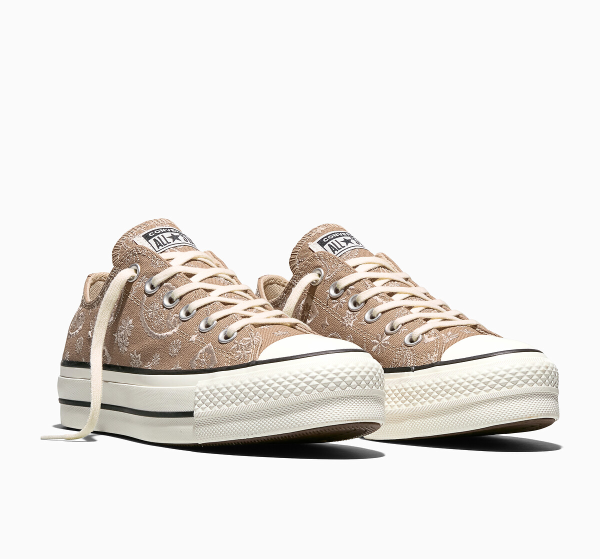 Baskets CHUCK TAYLOR ALL STAR LIFT OX ELEVATED PAISLEY, CONVERSE
