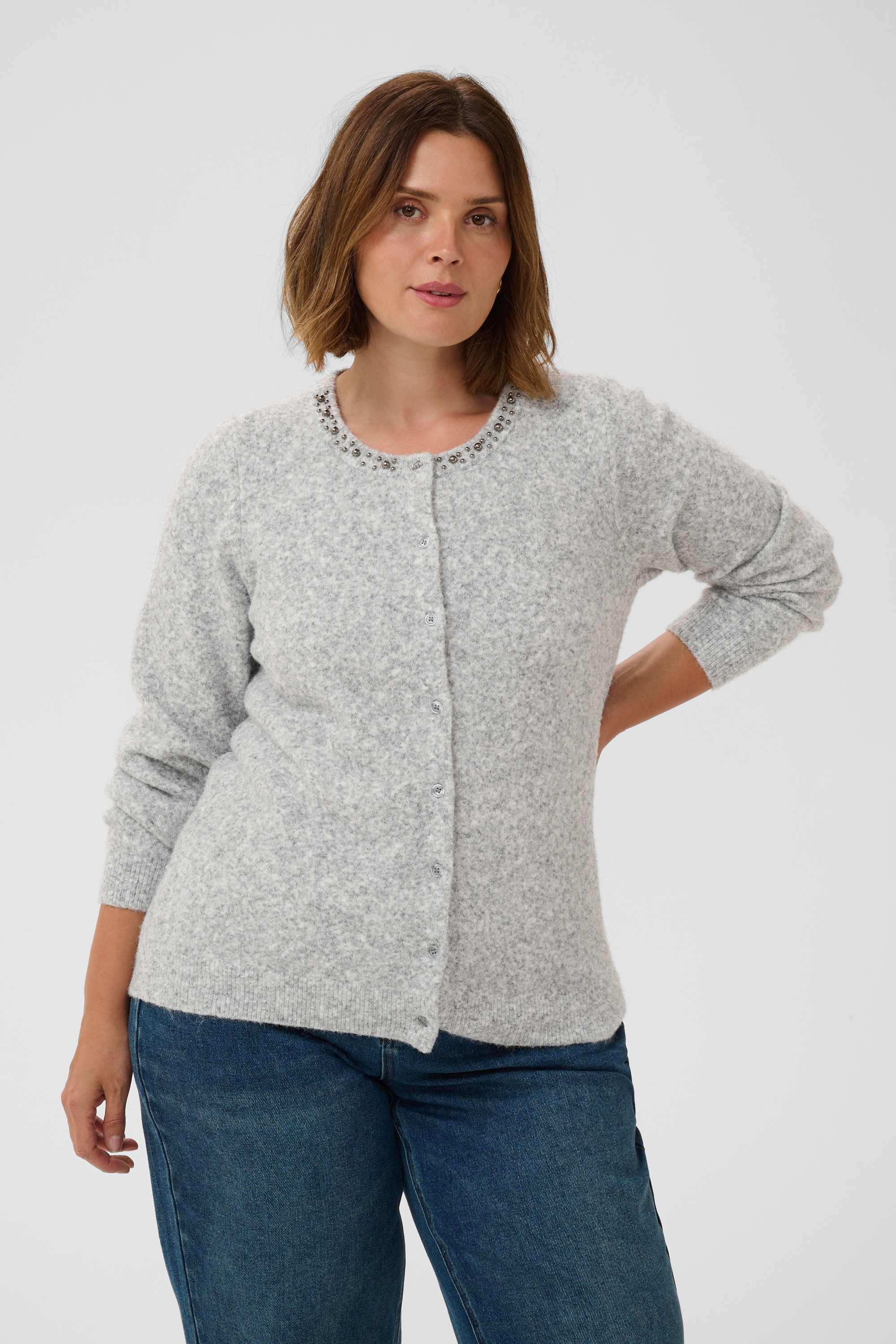 Cardigan à tricot, KAFFE CURVE