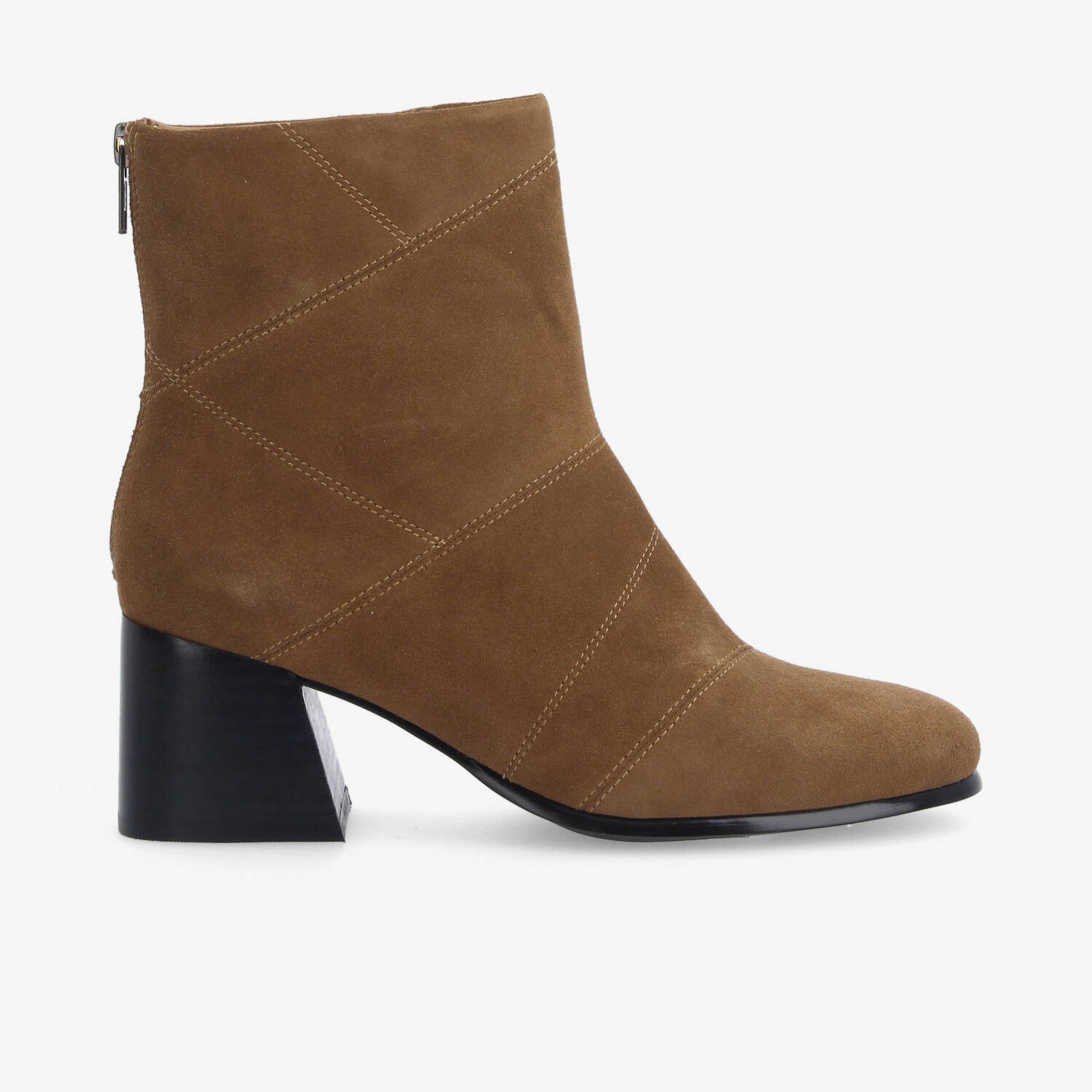 Skara Patch Boots - Marron, SCHMOOVE