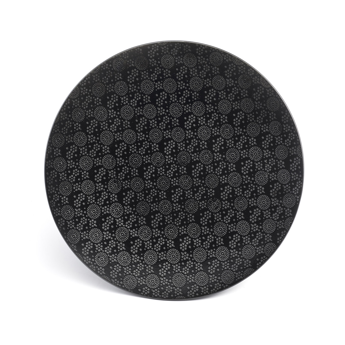 Coffret 6 assiettes plates - BLACK JAPAN, MEDARD DE NOBLAT