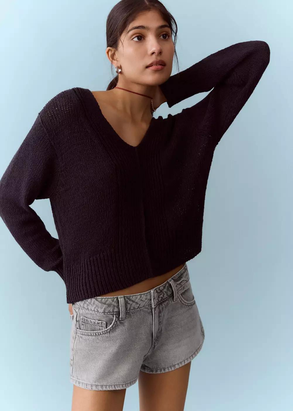 Short micro taille basse, MANGO TEEN