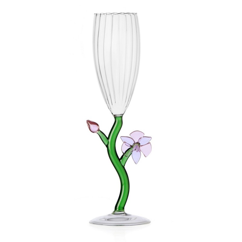 Flûte à champagne BOTANICA orchid, ICHENDORF