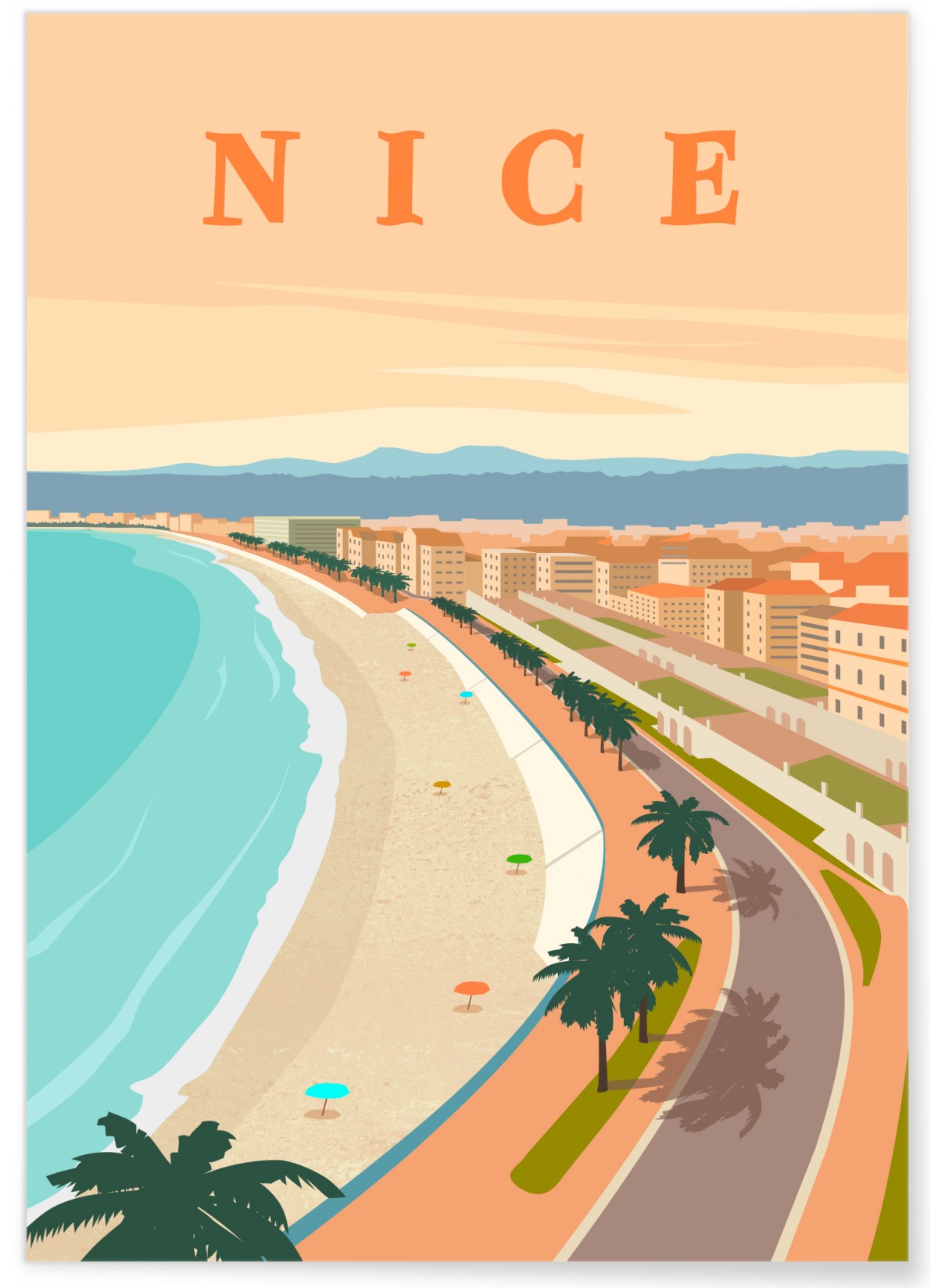 Affiche ville Nice 2, L'AFFICHERIE