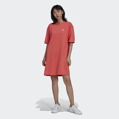 barst Kust Post impressionisme Robe t-shirt droite adicolor logo au dos rose Adidas Originals | La Redoute