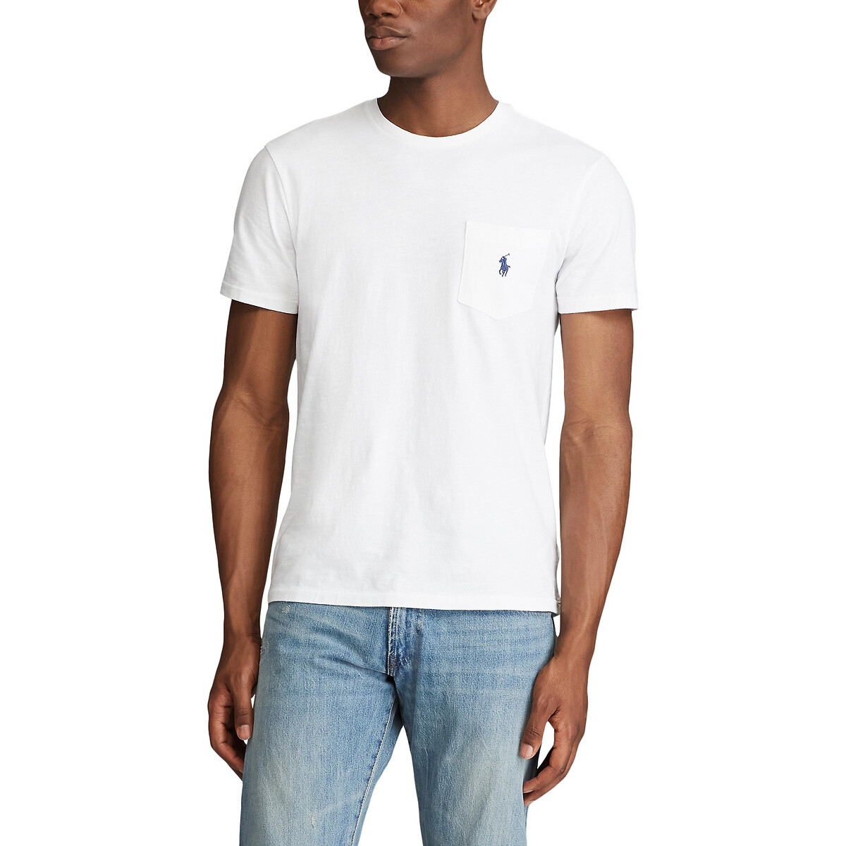 white polo t shirt with pocket