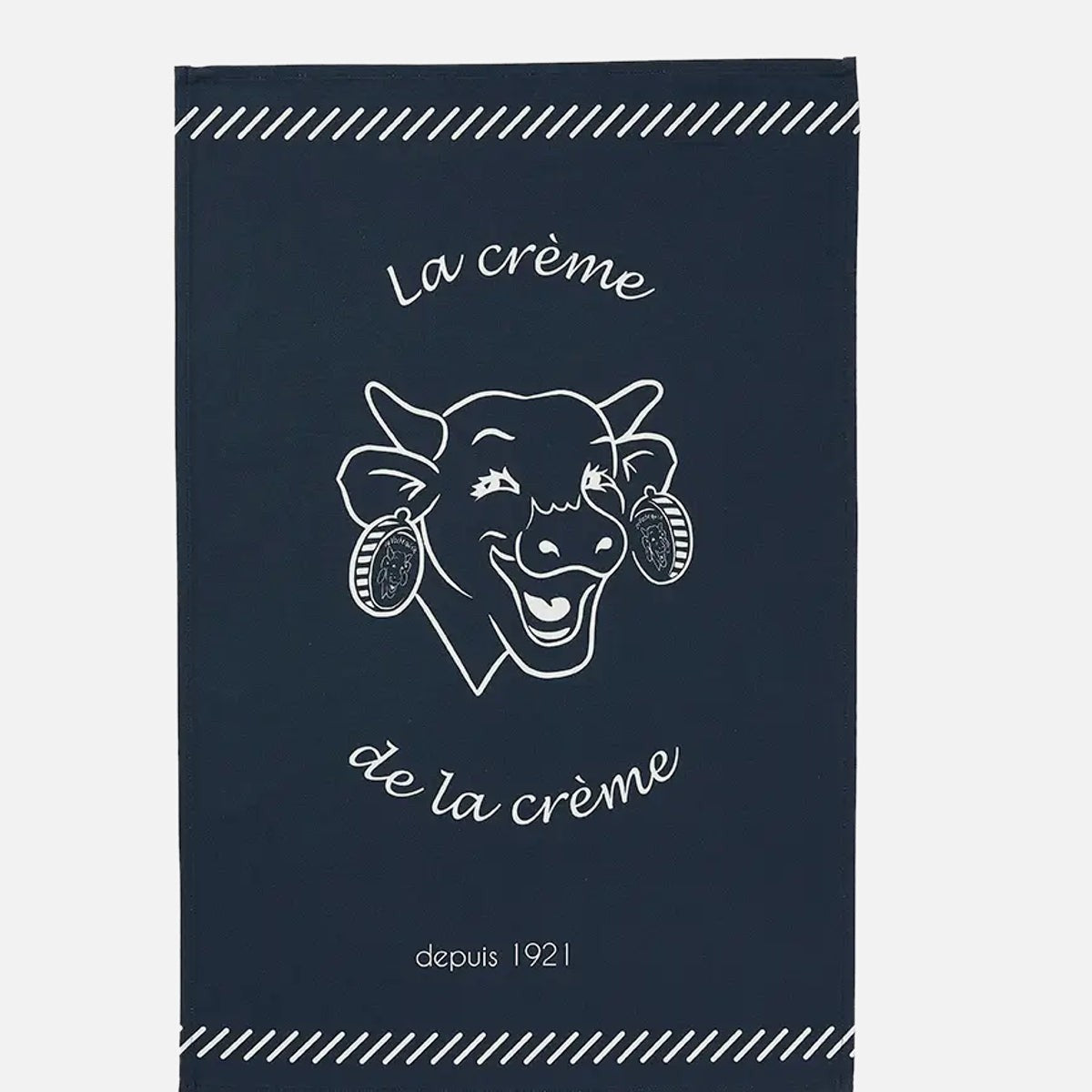Torchon LA VACHE QUI RIT LA CRÈME DE LA CRÈME, COUCKE