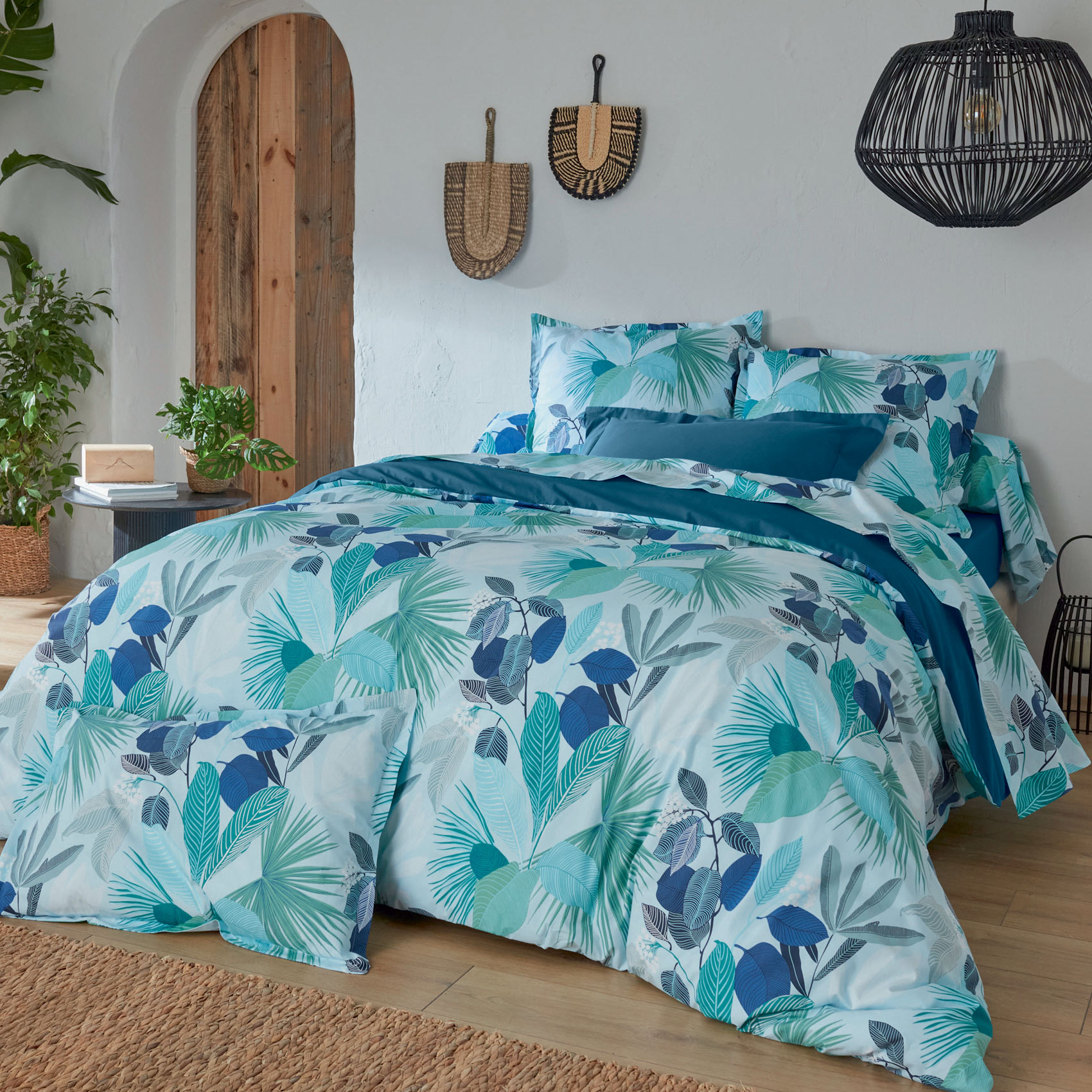 Parure de couette au  style tahitien, TRADILINGE