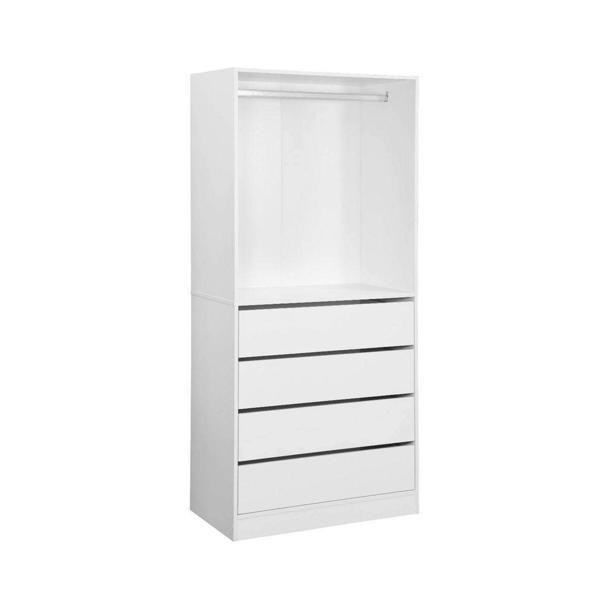 1 Penderie Armoire Boîte De Rangement , Quatre Compartiments Et Huit  Compartiments , Amovible Cloisons , Penderie Organisateur De Tiroir , Sous- vêtement Culotte Chaussettes Compartiment Boîte De Rangement, Mode en  ligne