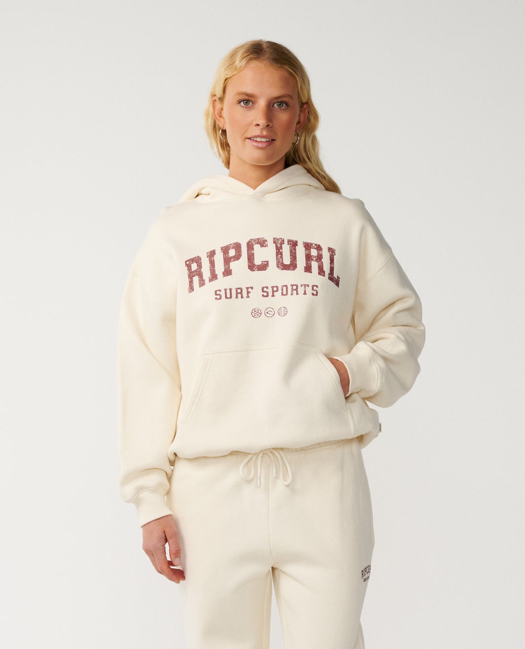 Sweat à capuche VARSITY SPORTS Oversize, RIP CURL