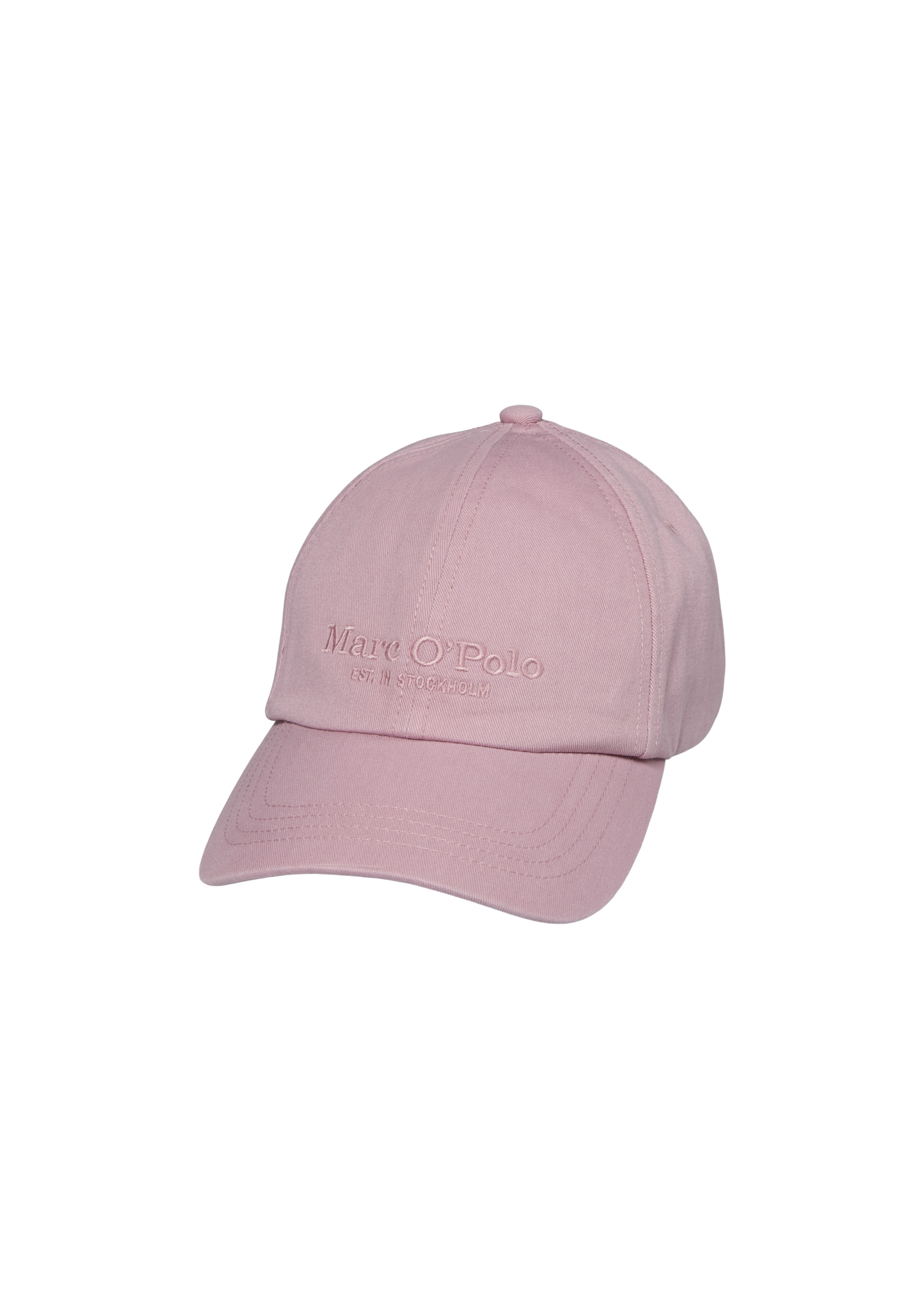 Casquette avec logo en sergé de coton bio de haute qualité, MARC O'POLO