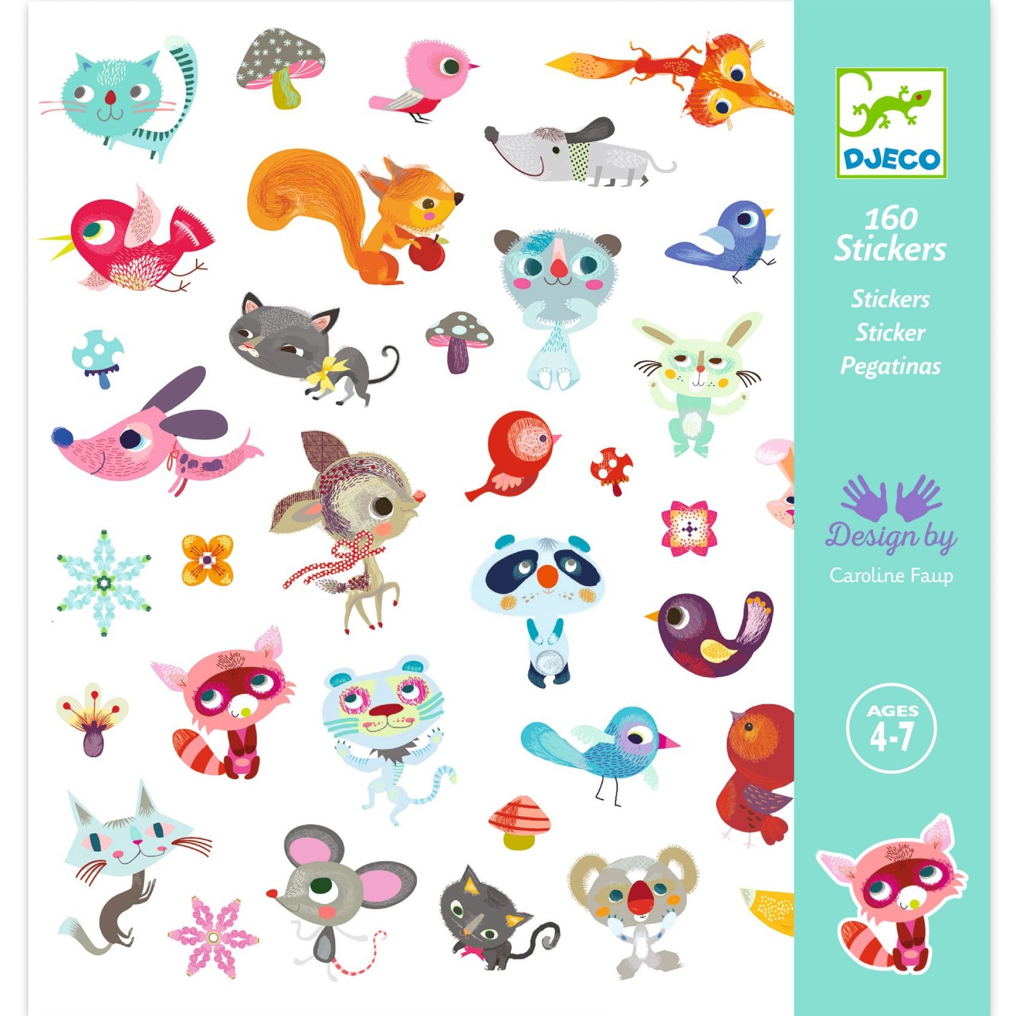 Stickers Petits amis, DJECO