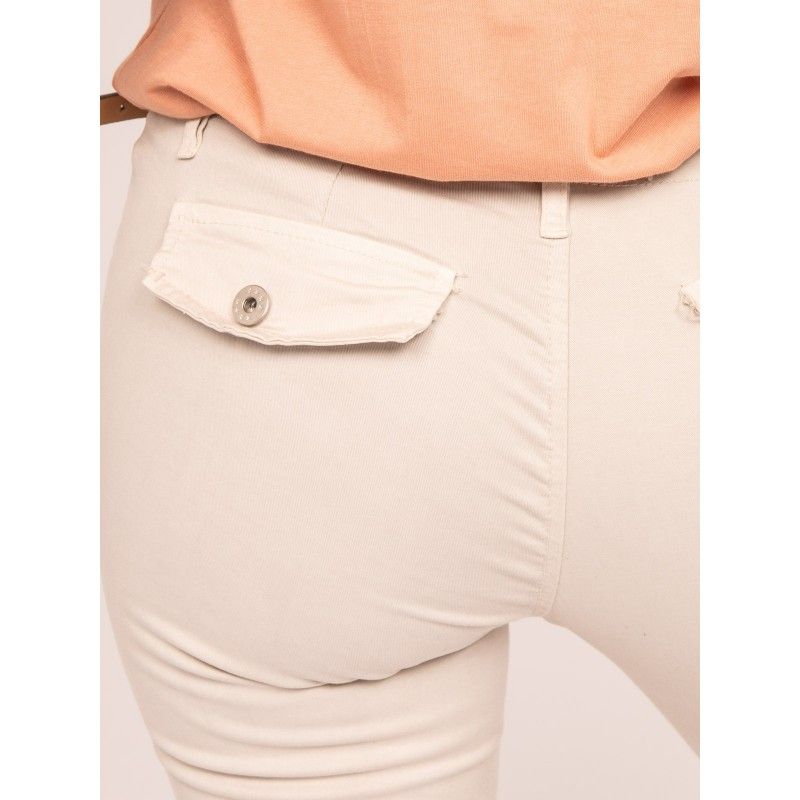 Pantalon chino ddp femme hot sale