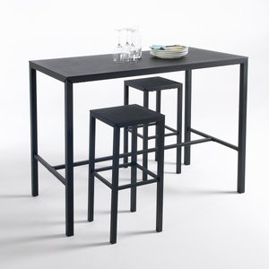Choe Perforated Metal High Bar Table LA REDOUTE INTERIEURS image