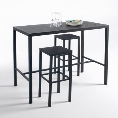 Choe Perforated Metal High Bar Table LA REDOUTE INTERIEURS