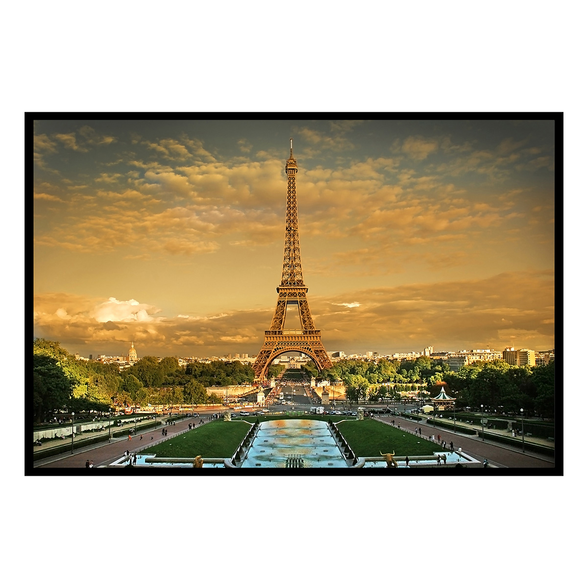 Affiche encadrée tour Eiffel Paris, HEXOA