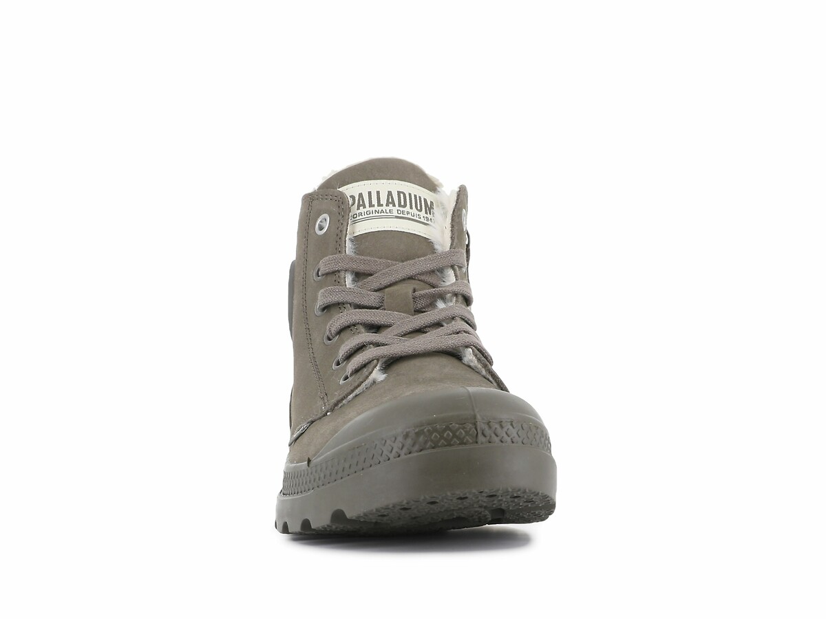 Palladium Botines de piel con forro Pampa Hi Zip Wool — photo 2