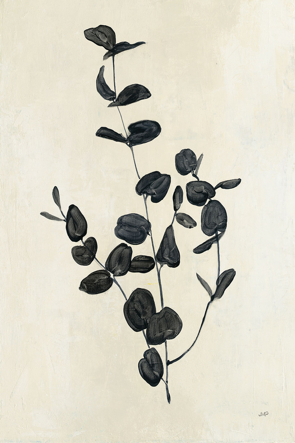 Toile fleurs Black magic, HEXOA