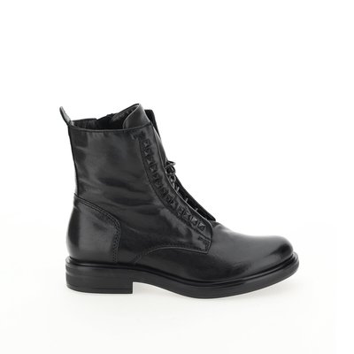Leather Ankle Boots with Laces MJUS