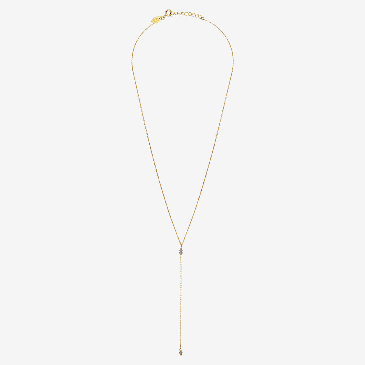 Collier cravate longue quartz fumé - venus, CAROLINE NAJMAN