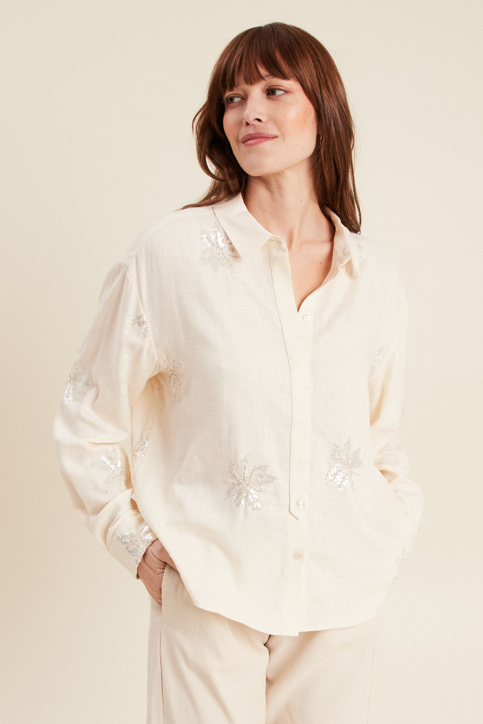 Chemise avec sequins, BREAL