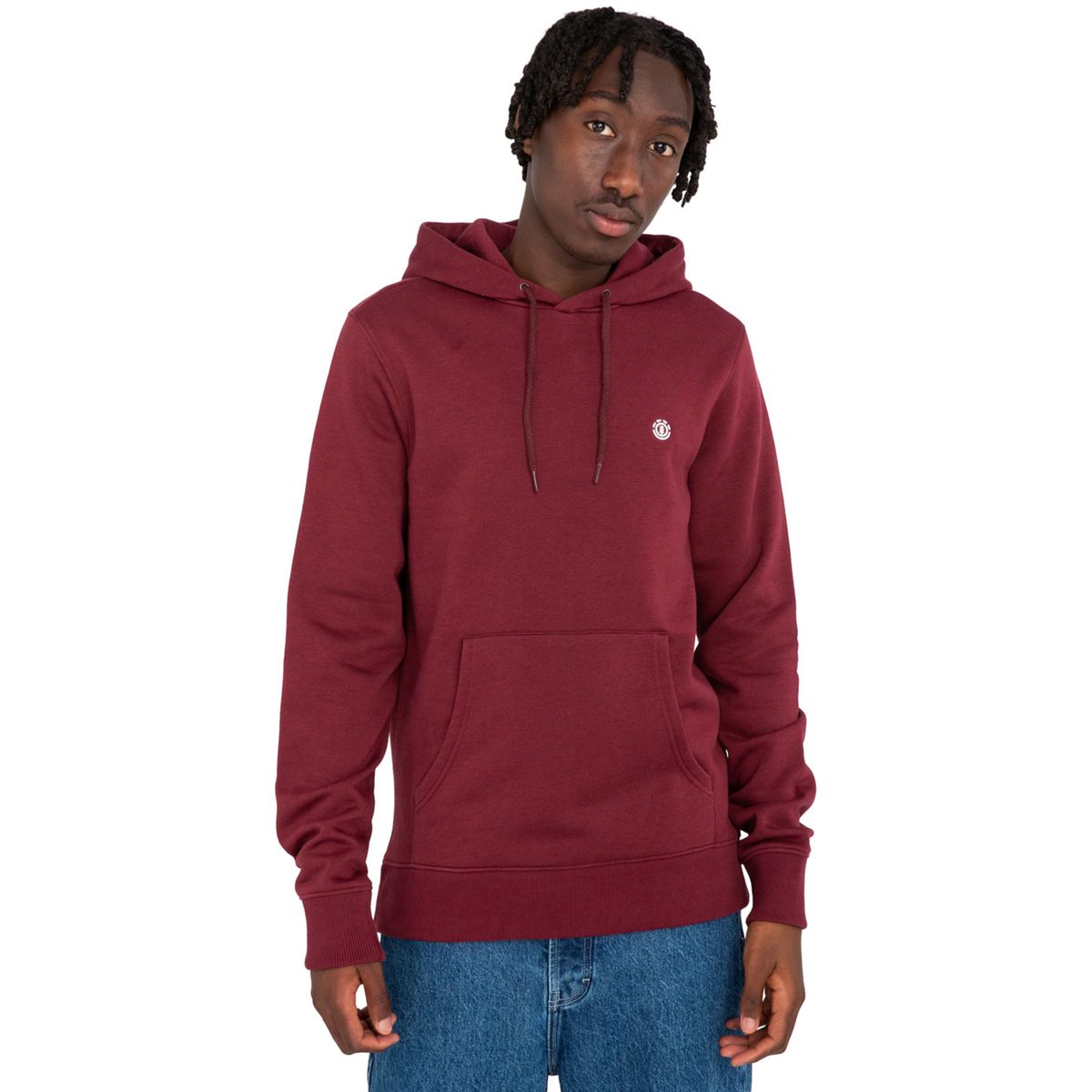 Sweat capuche rouge homme La Redoute