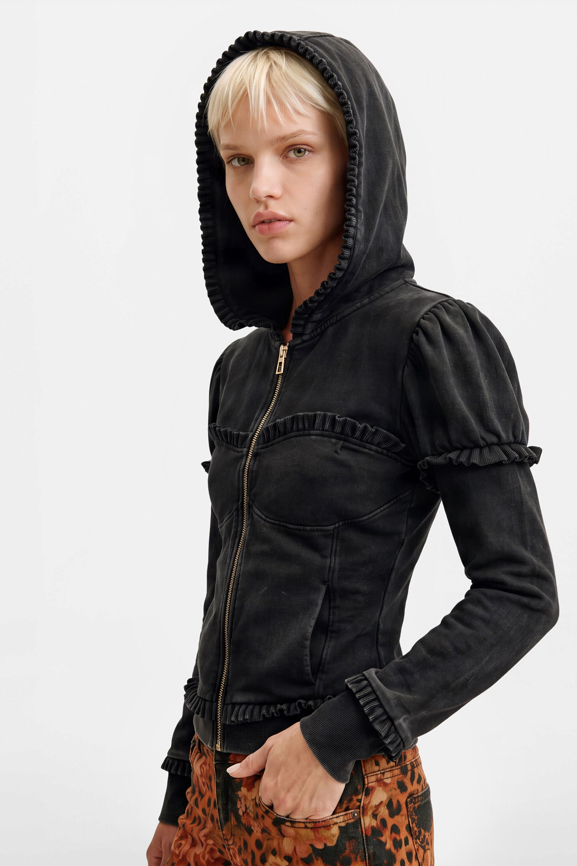 veste à manches bouffantes, DESIGUAL