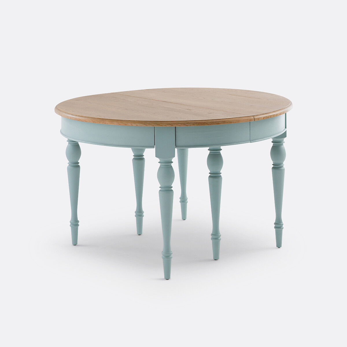 Table À Manger, Ronde, Extensible, 4 À 12 Personnes, ANGUSTA