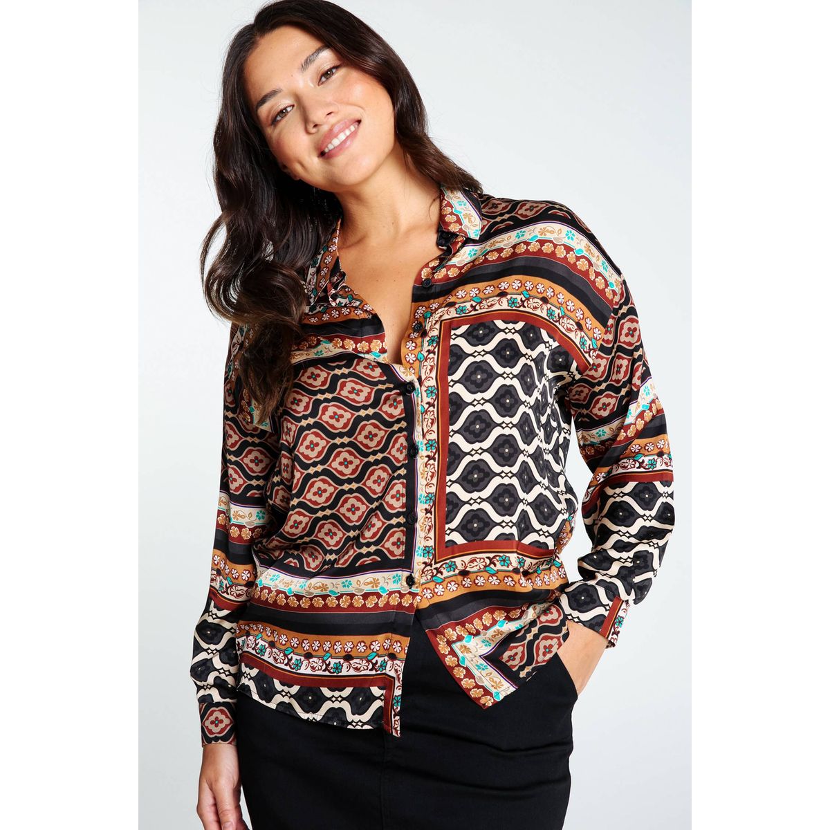 Chemise femme imprimé new arrivals foulard