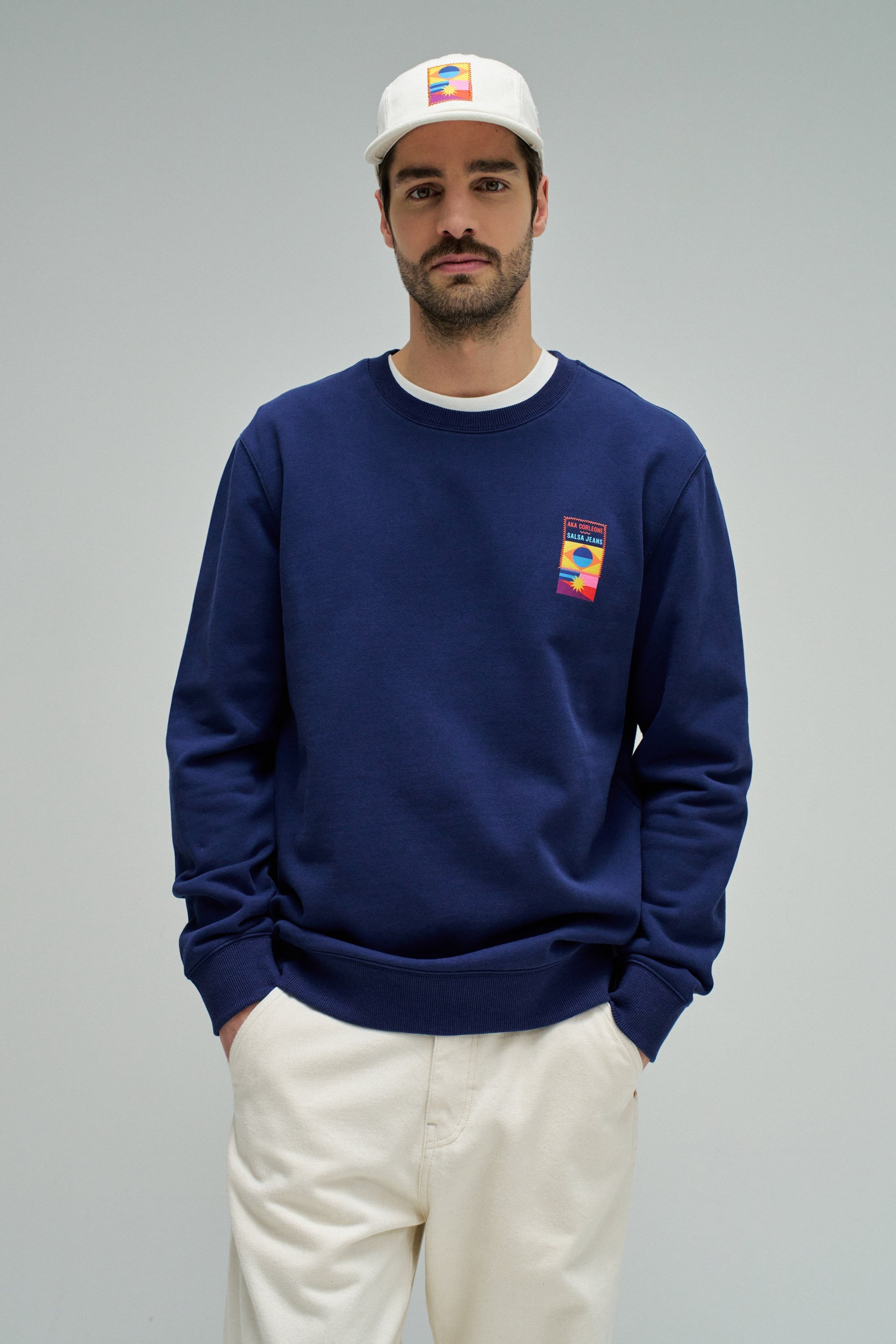 SWEATSHIRT AKA CORLEONE, SALSA JEANS