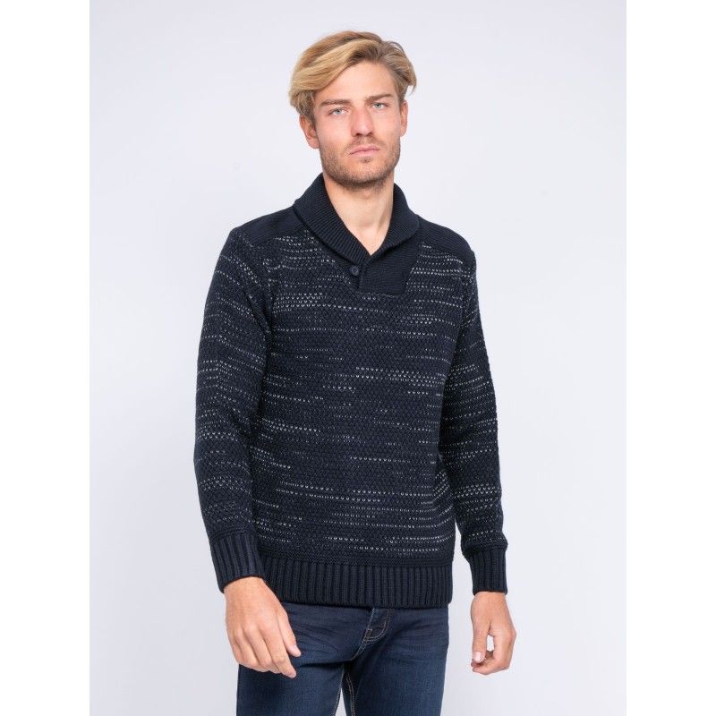 Pull col chale homme La Redoute