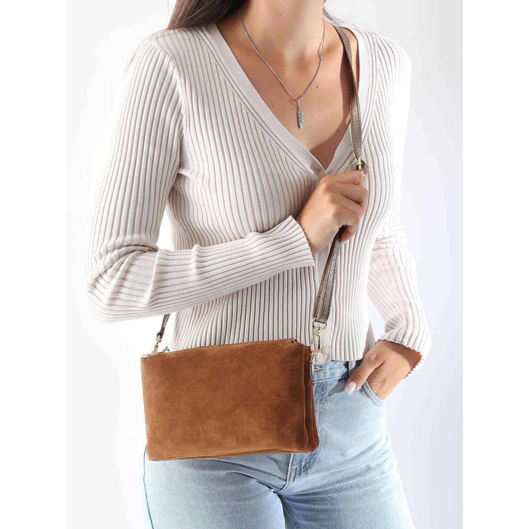 Sac bandouliere velvet milano cheap