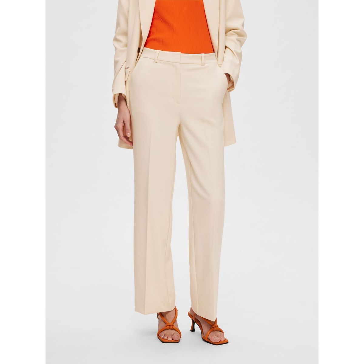 Pantalon taille deals haute classique