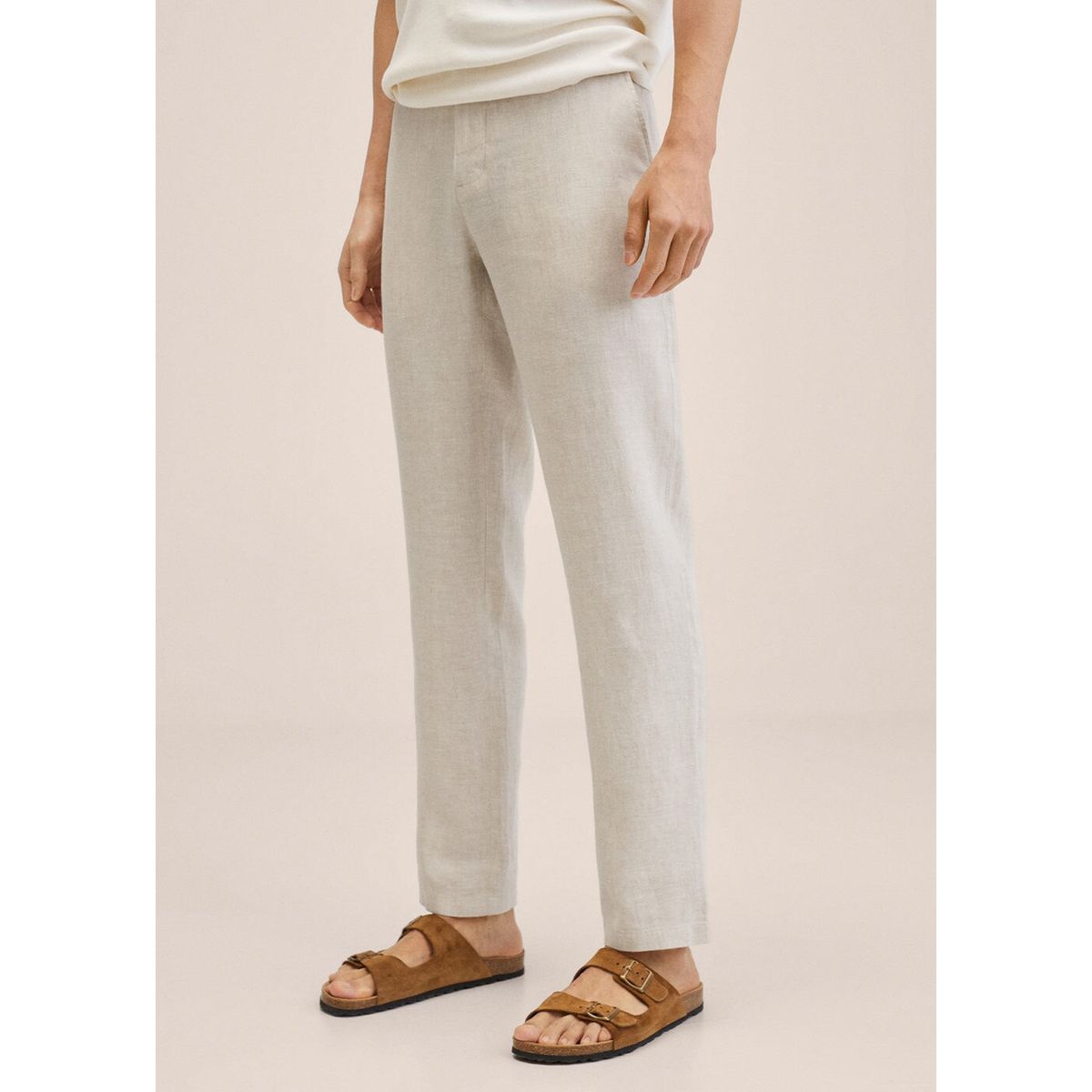 Pantalon lin la redoute sale
