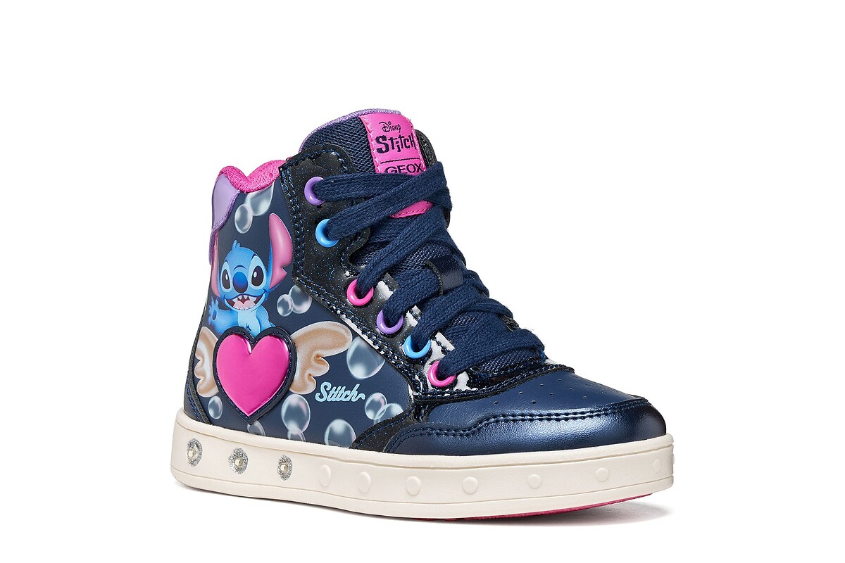 GEOX Zapatillas de caña alta con LED, SKYLIN x LILO & STITCH — photo 3