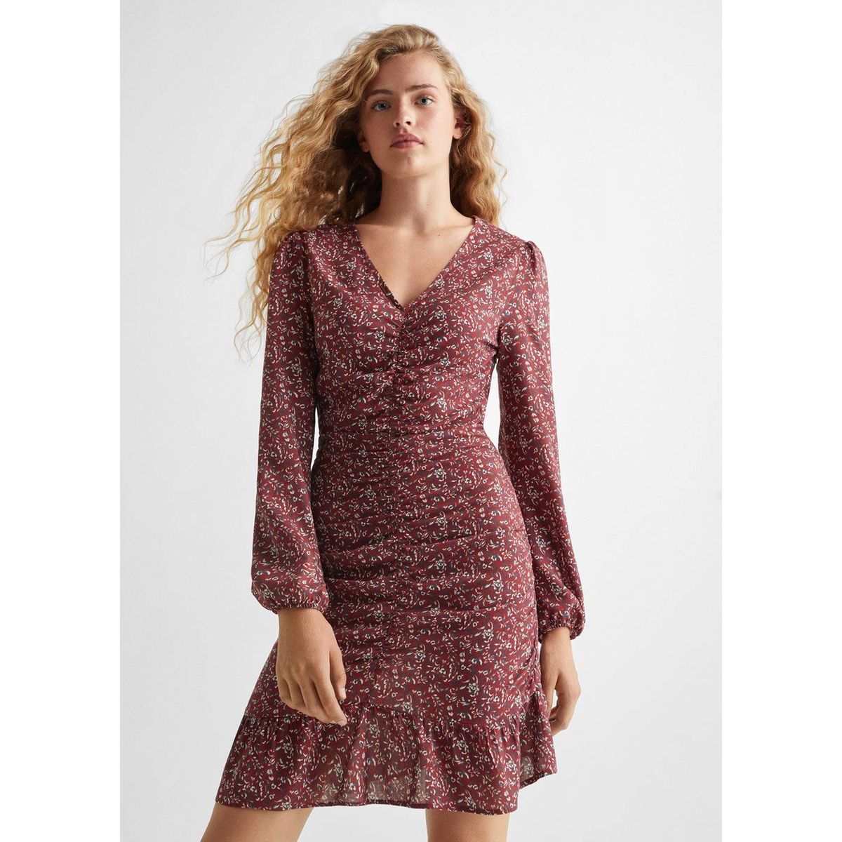 Robe à best sale fleur mango