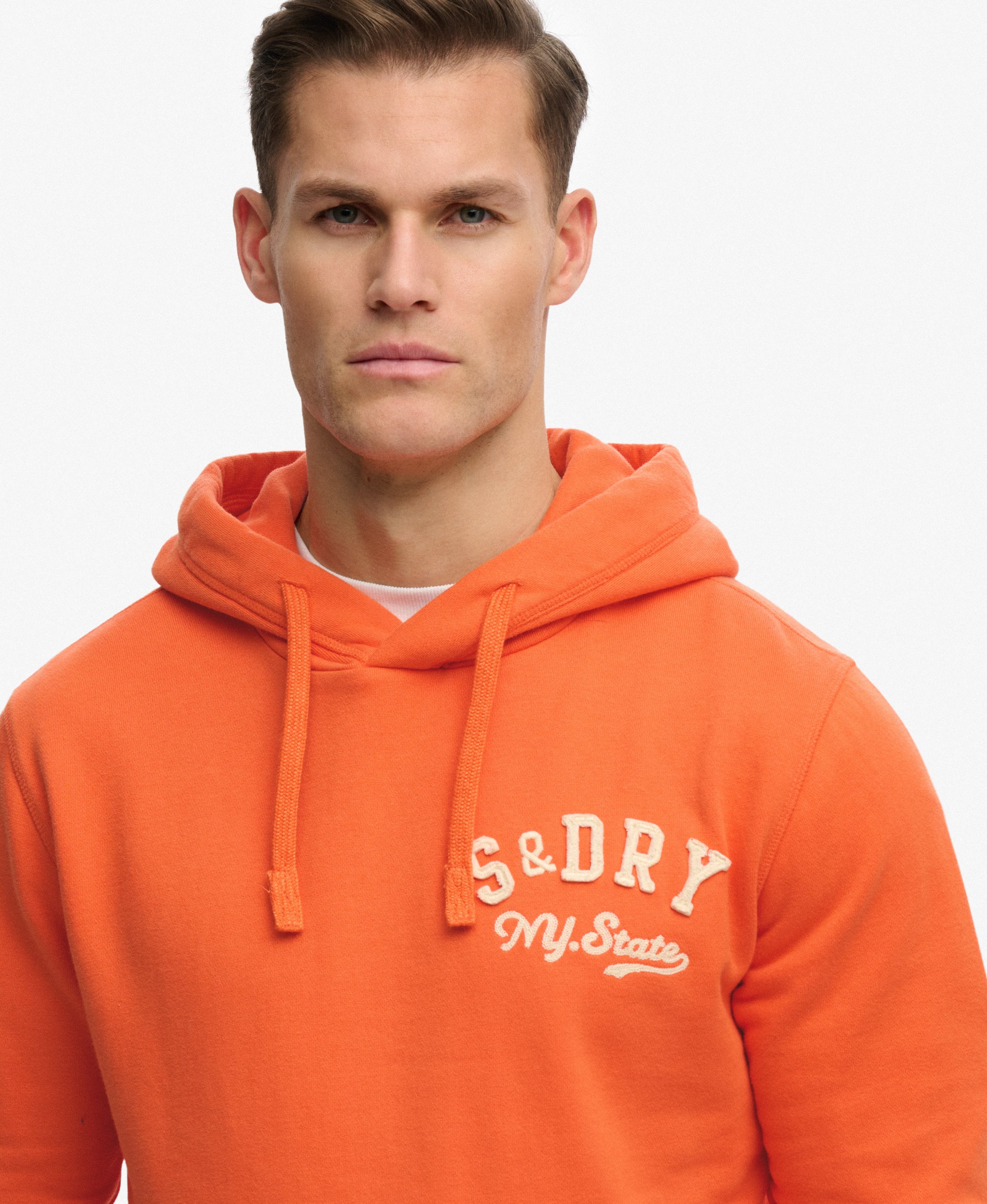 Sweat à capuche Vintage Athletic, SUPERDRY