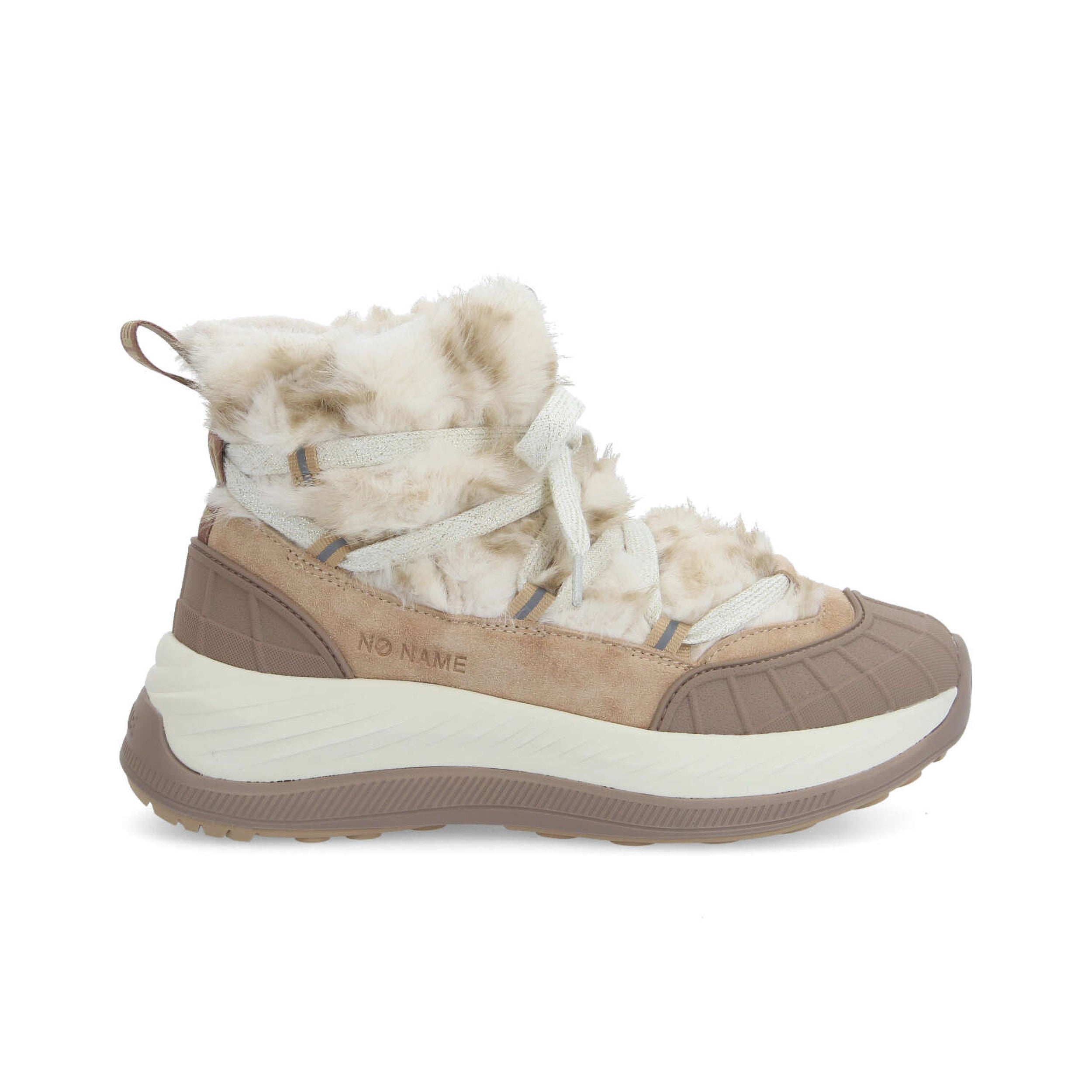 Explo Boots - Beige/Blanc Cassé, NO NAME
