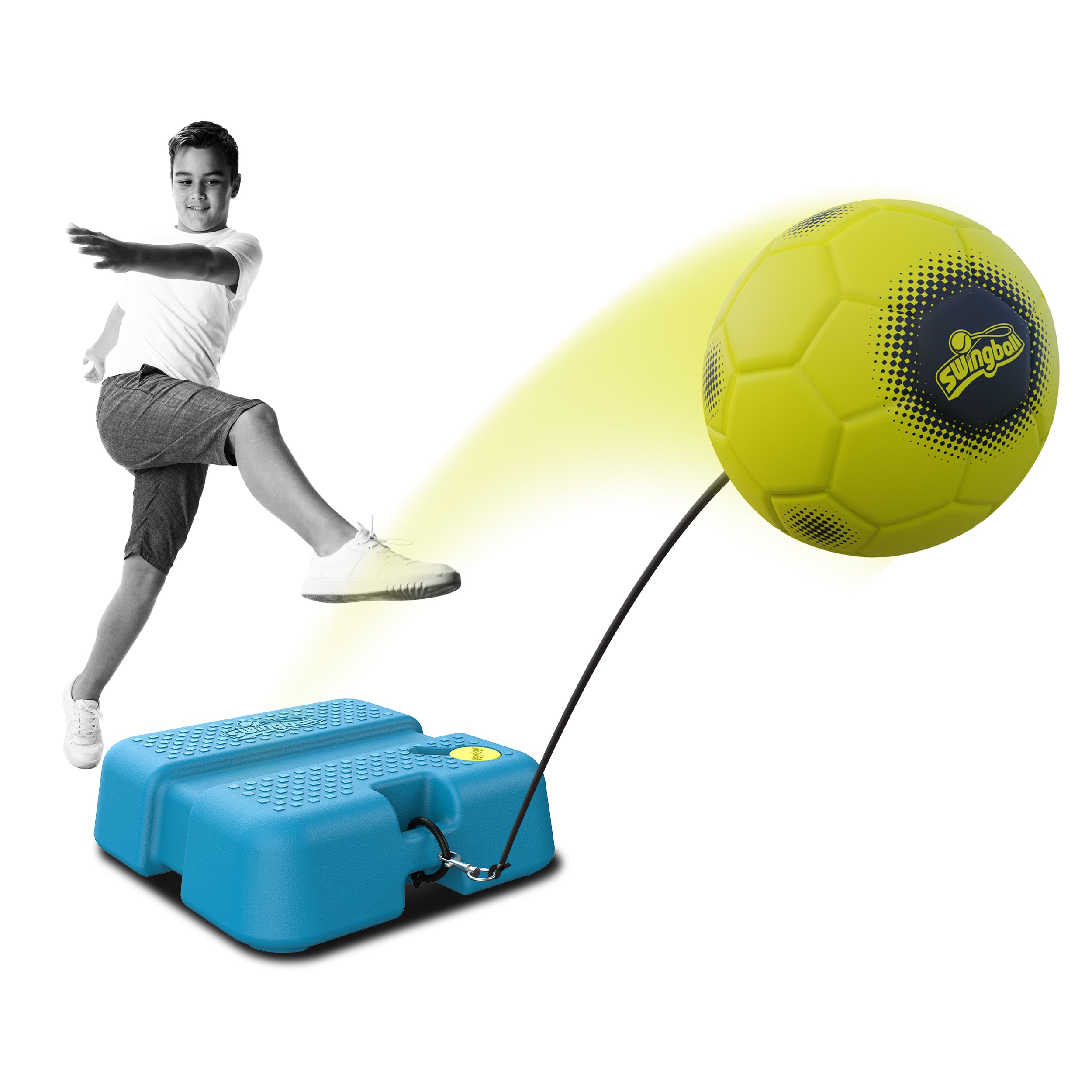 Jeu de balles 2en1 Swingball REFLEX TENNIS & FOOTBALL, SWINGBALL