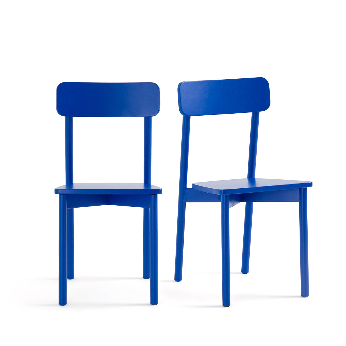 Set of 2 jodi coloured solid beech chairs La Redoute Interieurs | La ...